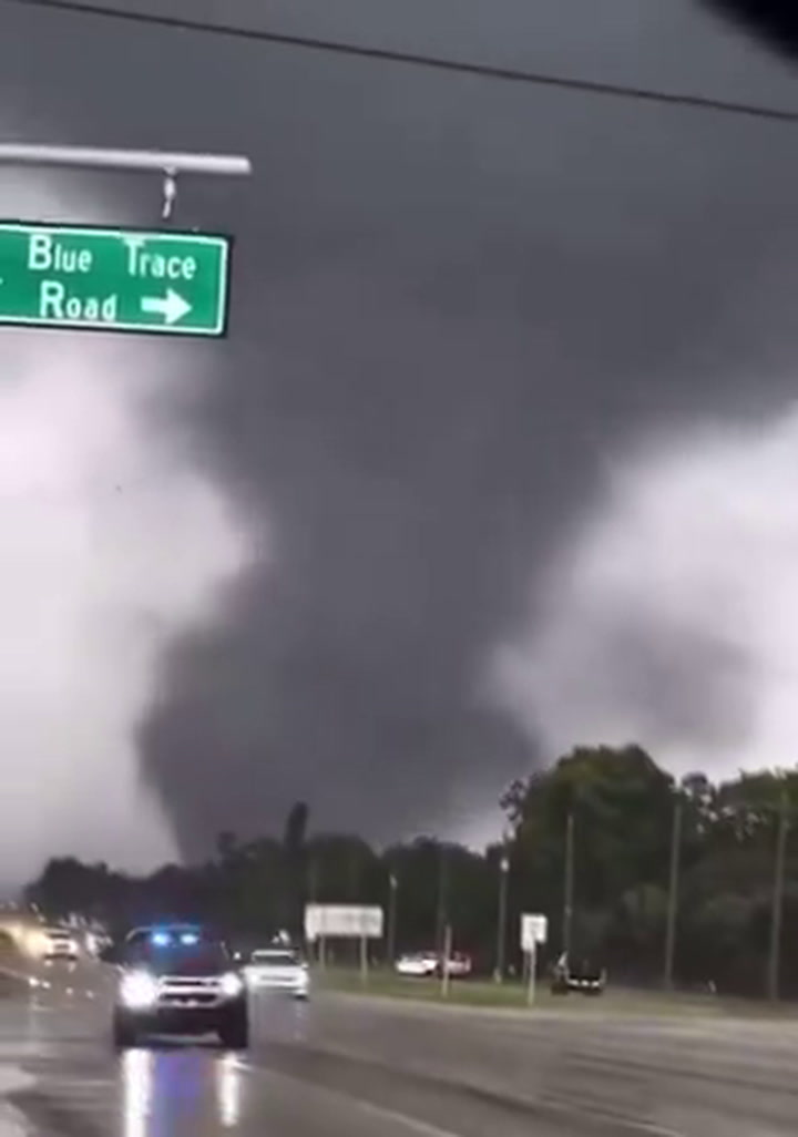 Los daños que provocó el huracán Milton 1