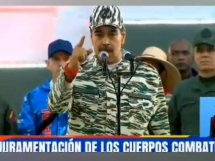 Nicolás Maduro: “Fascistas, imperialista, no se equivoquen conmigo"