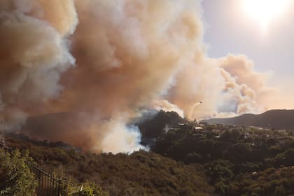 Vista de un área de Pacific Palisades 