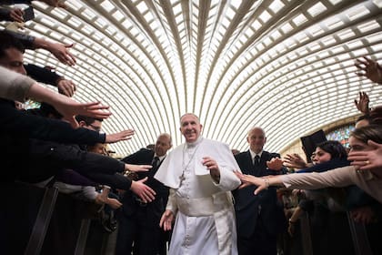 En una audiencia especial para la diócesis de Cassano allo Jonio en el Vaticano, el 21 de febrero de 2015